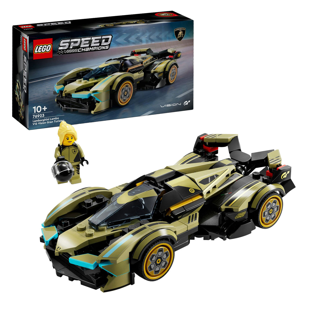 Lego speed champions 76923 lamborghini lambo v12 vision gt supercar