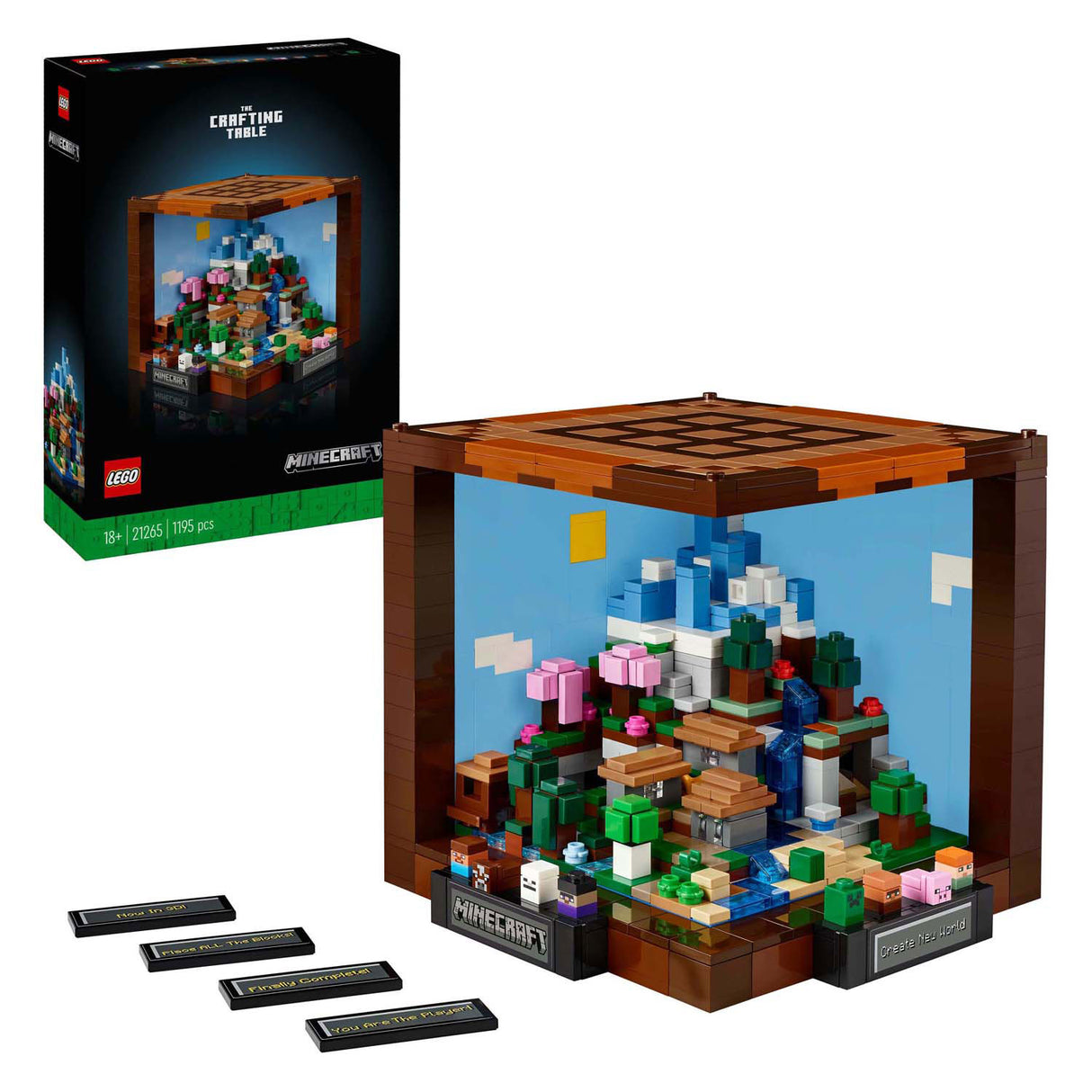 Lego minecraft 21265 de werkbank