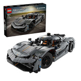 Lego technic 42173 koenigsegg jesko absolut grijze hypercar