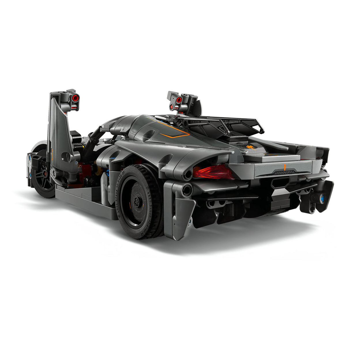 Lego lego technic 42173 koenigsegg jesko absolut grijze hypercar