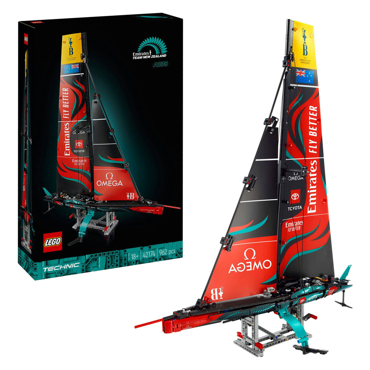 Lego LEGO Technic 42174 Emirates Team Zealand Ac75 Jacht