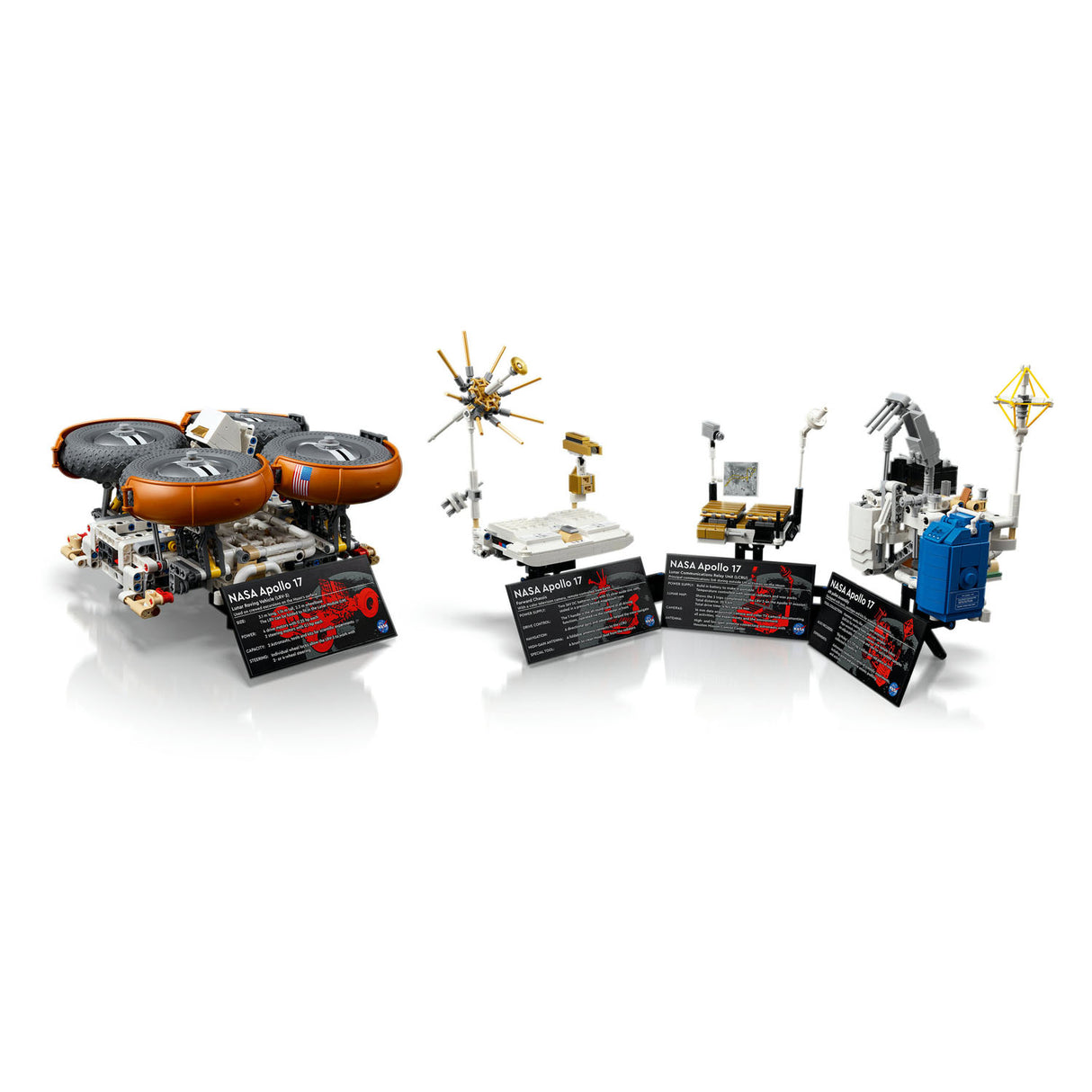 Lego technic nasa apollo maanwagen – lrv - 42182