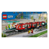 Lego lego city 60423 stadstram en station