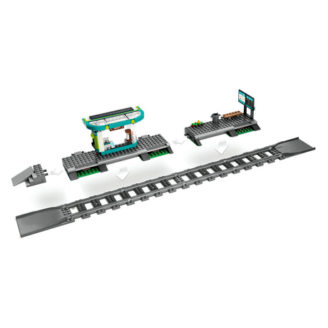 Lego city stadstram en station - 60423