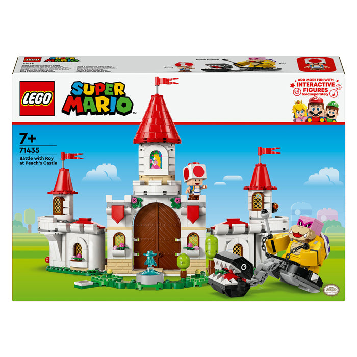 Lego lego super mario 71435 gevecht met roy bij peach' kasteel