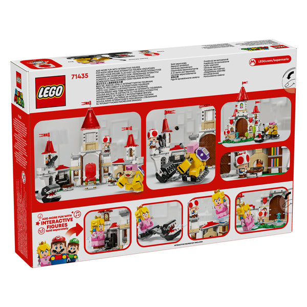 Lego lego super mario 71435 gevecht met roy bij peach' kasteel