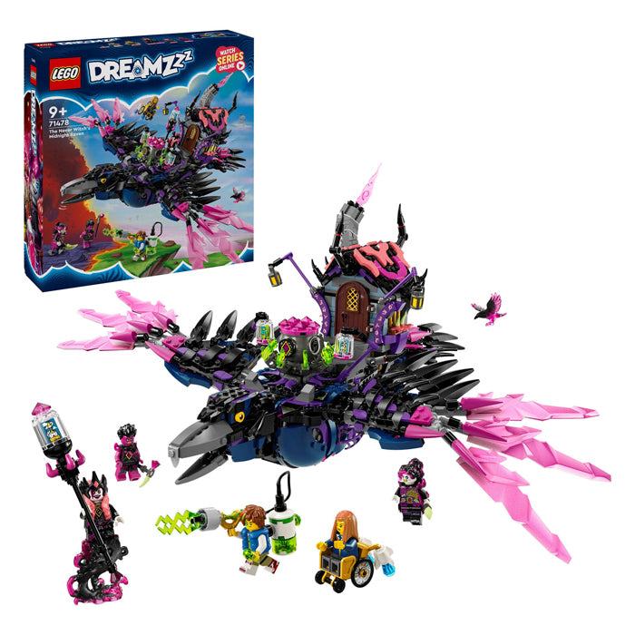 Lego dreamzzz 71478 de middernachtraaf van de neder heks