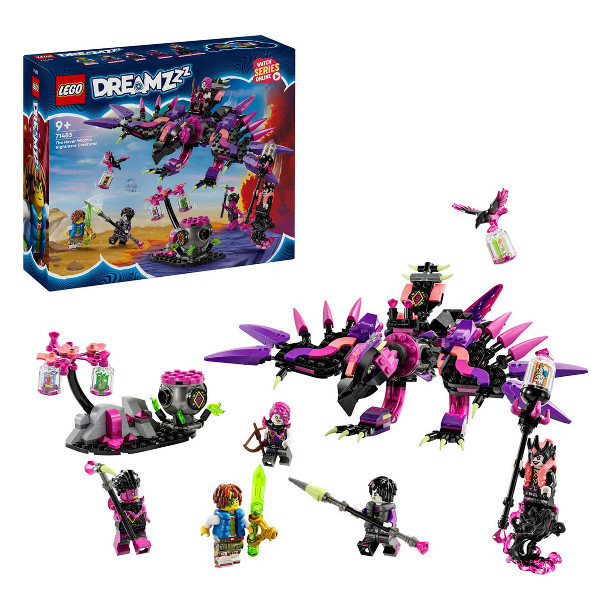 Lego LEGO DREAMZzz 71483 De Nachtmerriewezens van de Neder Heks