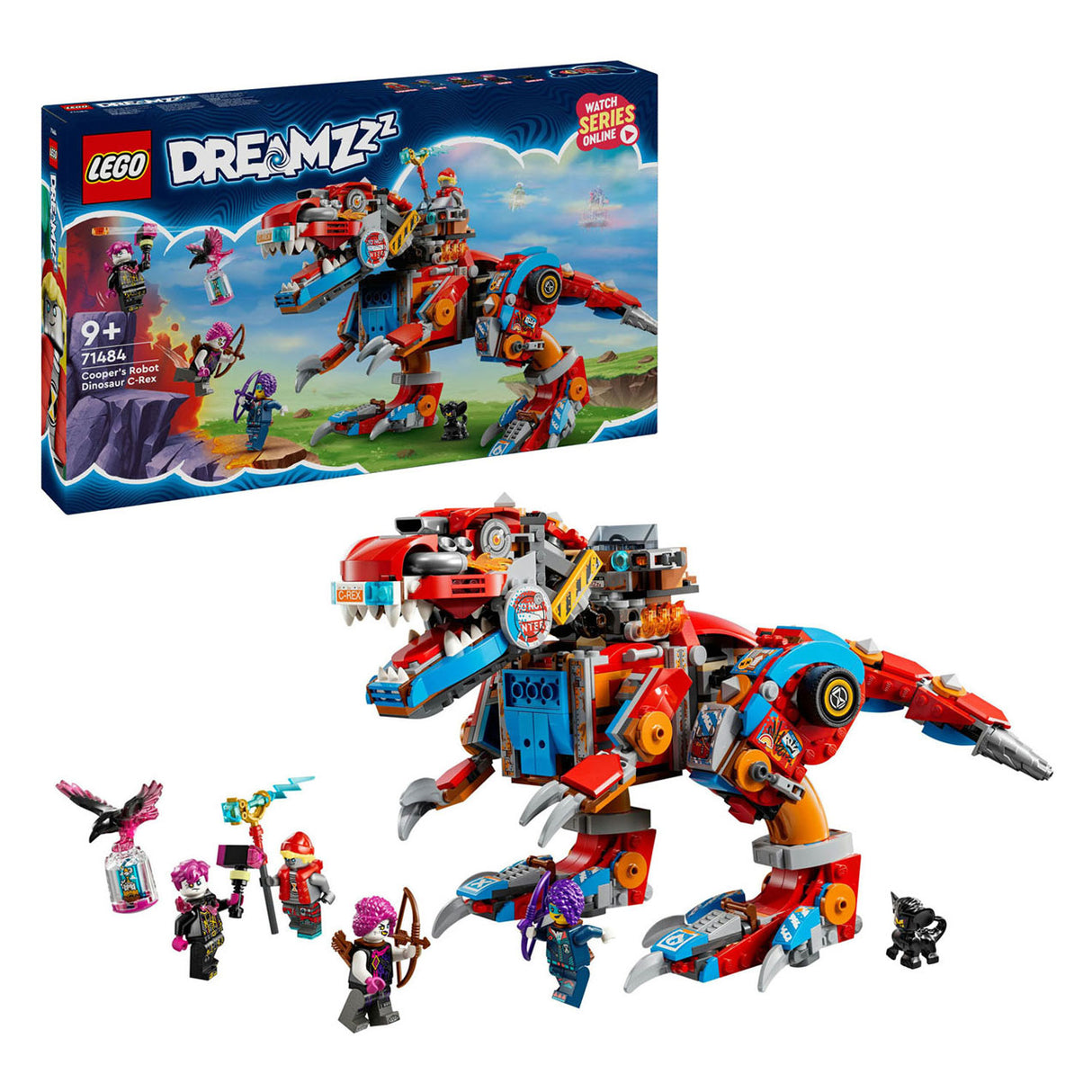 Lego LEGO DREAMZzz 71484 Coopers Robotdinosaurus C. Rex