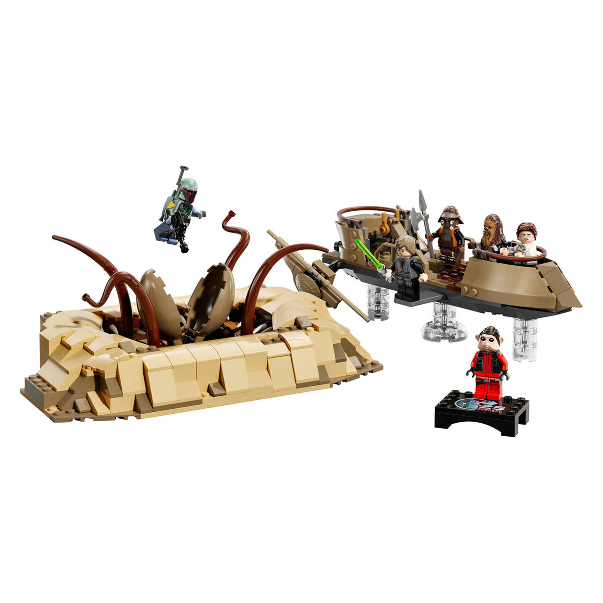 Lego lego star wars 75396 desert skiff en sarlacc-kuil