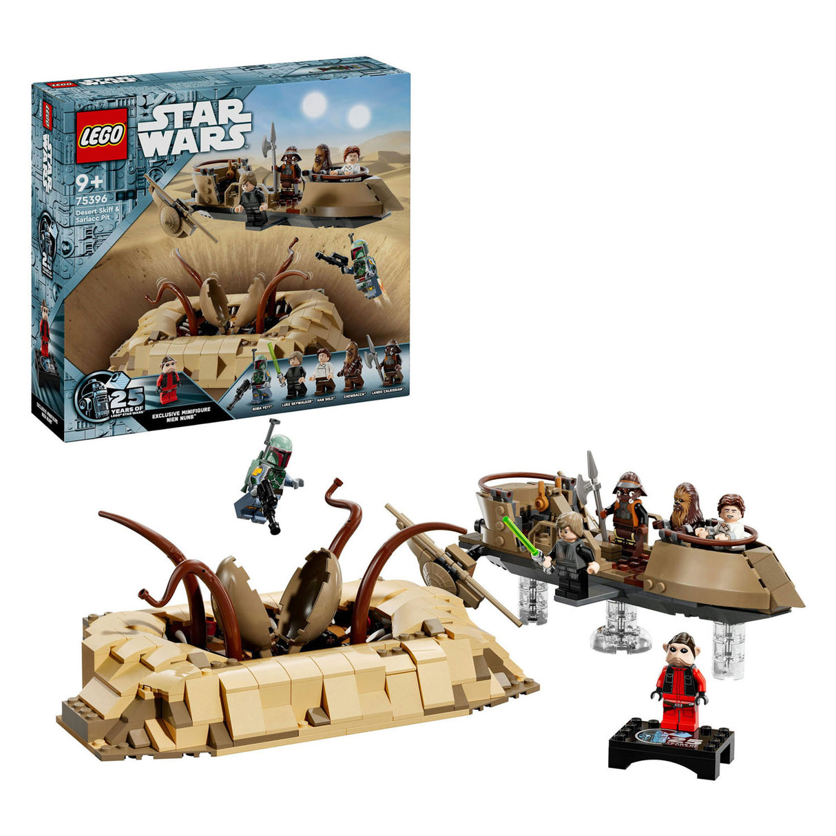 Lego LEGO Star Wars 75396 Desert Skiff en Sarlacc-Kuil