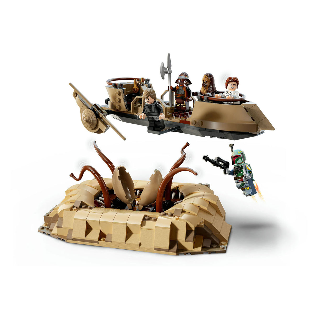 Lego LEGO Star Wars 75396 Desert Skiff en Sarlacc-Kuil