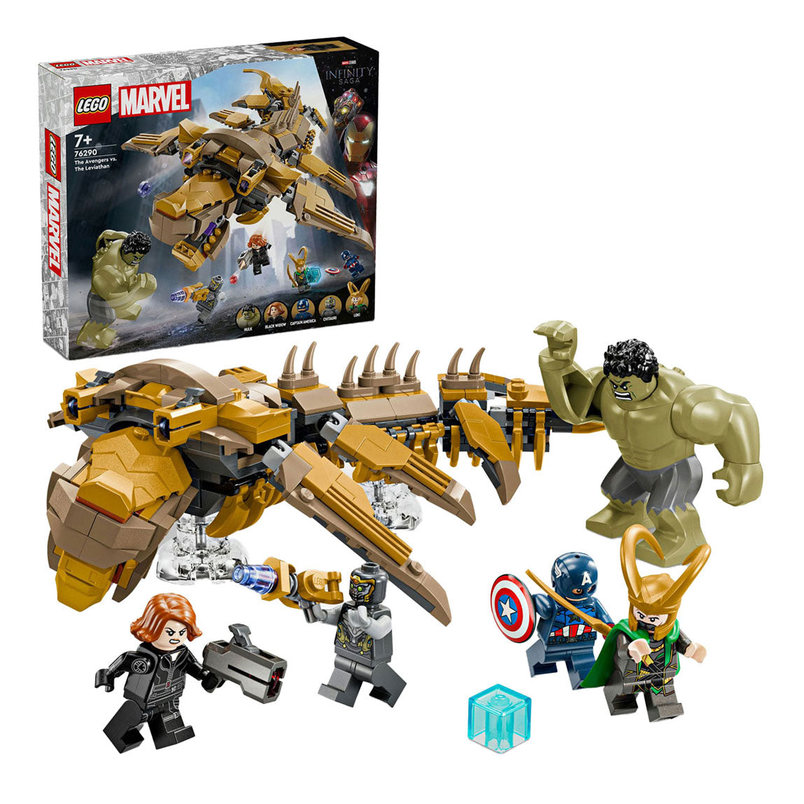 Lego lego super heroes 76290 de avengers vs. de leviathan