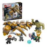 Lego lego super heroes 76290 de avengers vs. de leviathan