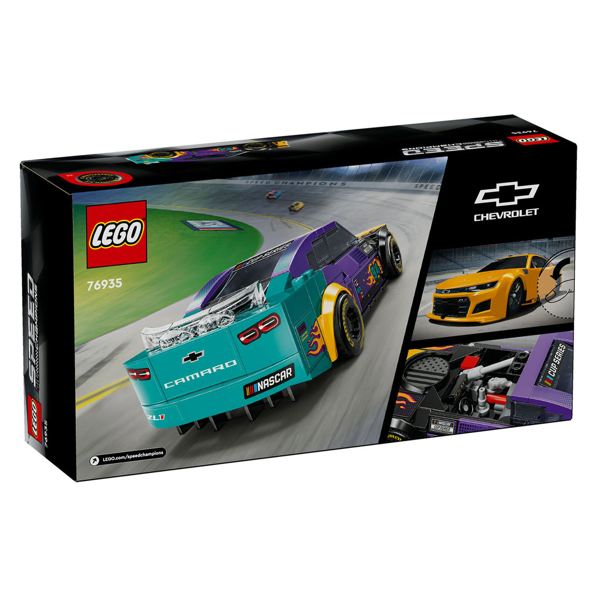 Lego lego speed champions 76935 nascar next gen chevrolet camaro zl1