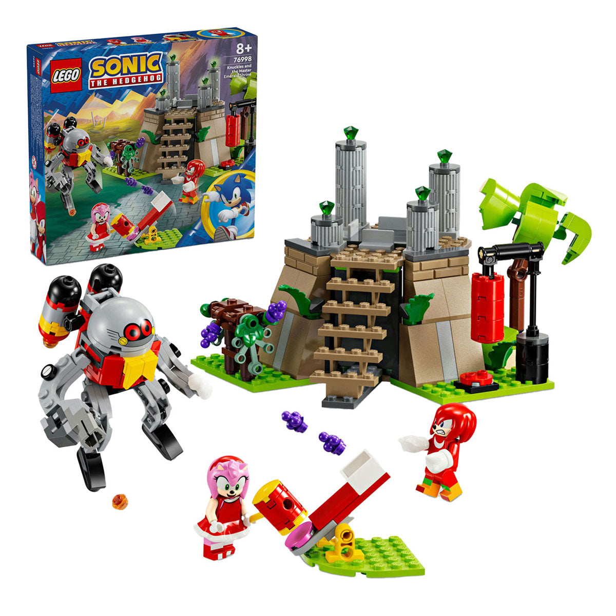 Lego sonic 76998 knuckles en de master emerald tempel