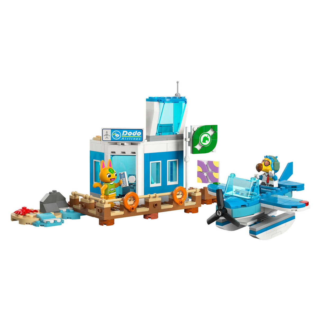 Lego animal crossing 77051 vlieg met dodo airlines