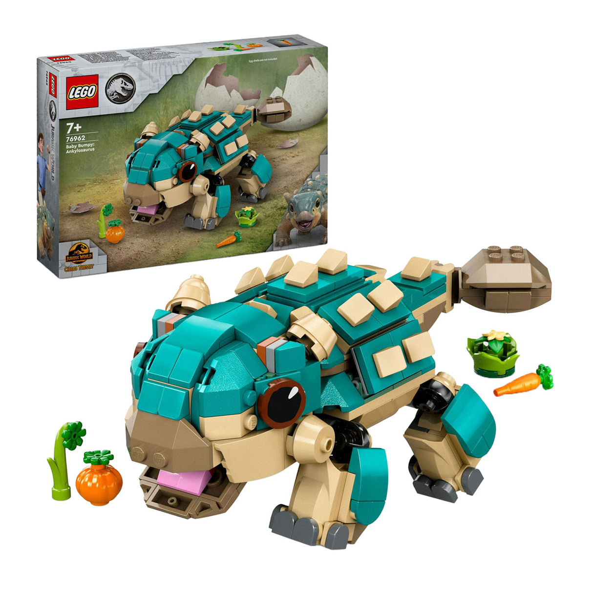 Lego lego jurassic world 76962 baby bumpy: ankylosaurus