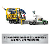 Lego jurassic world 76966 dinosaurusmissies: allosaurus transporttruck