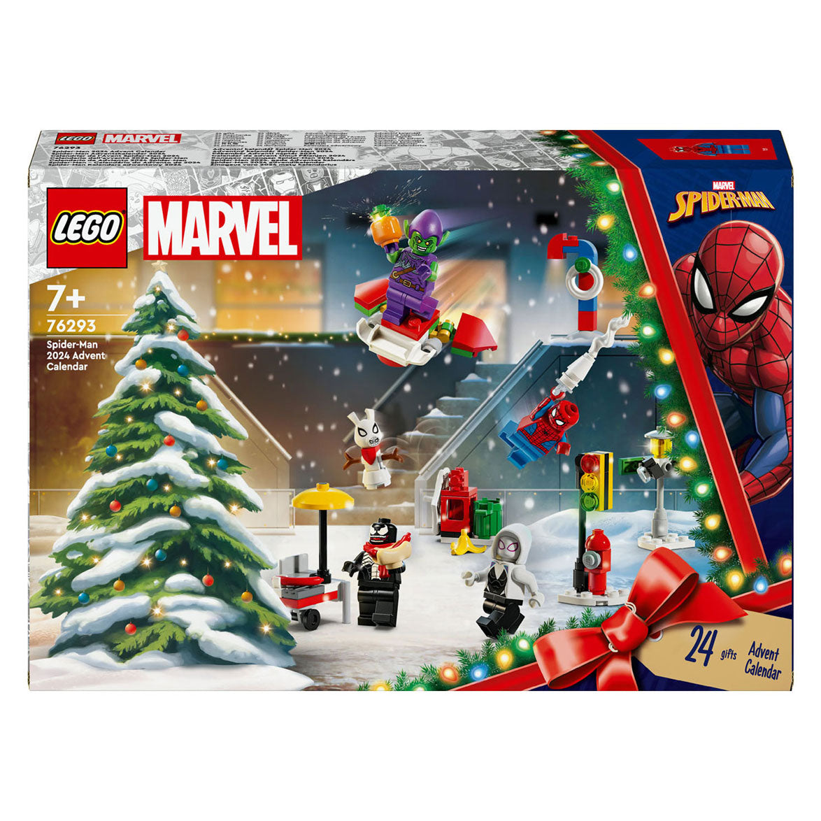 Lego super heroes 76293 spider-man adventkalender 2024