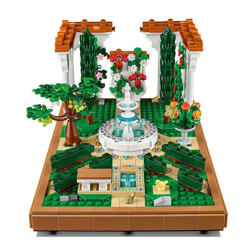 Lego icons 10359 tuin met fontein