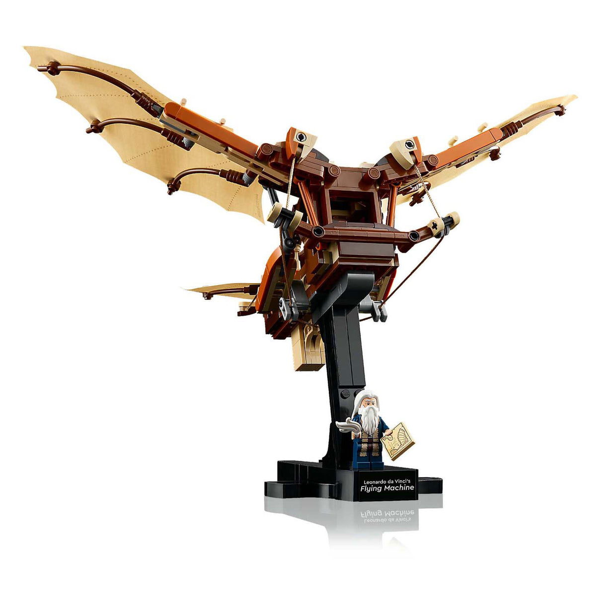 Lego icons de vliegmachine van leonardo da vinci - 10363