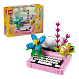 Lego creator 31169 typemachine met bloemen