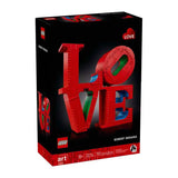 Lego art love woonaccessoire decoratie bouwpakket voor volwassenen, valentijnscadeau - 31214
