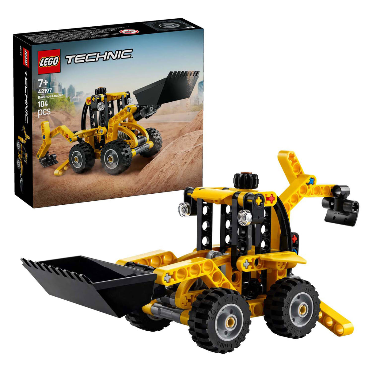 Lego technic 42197 graaflaadmachine