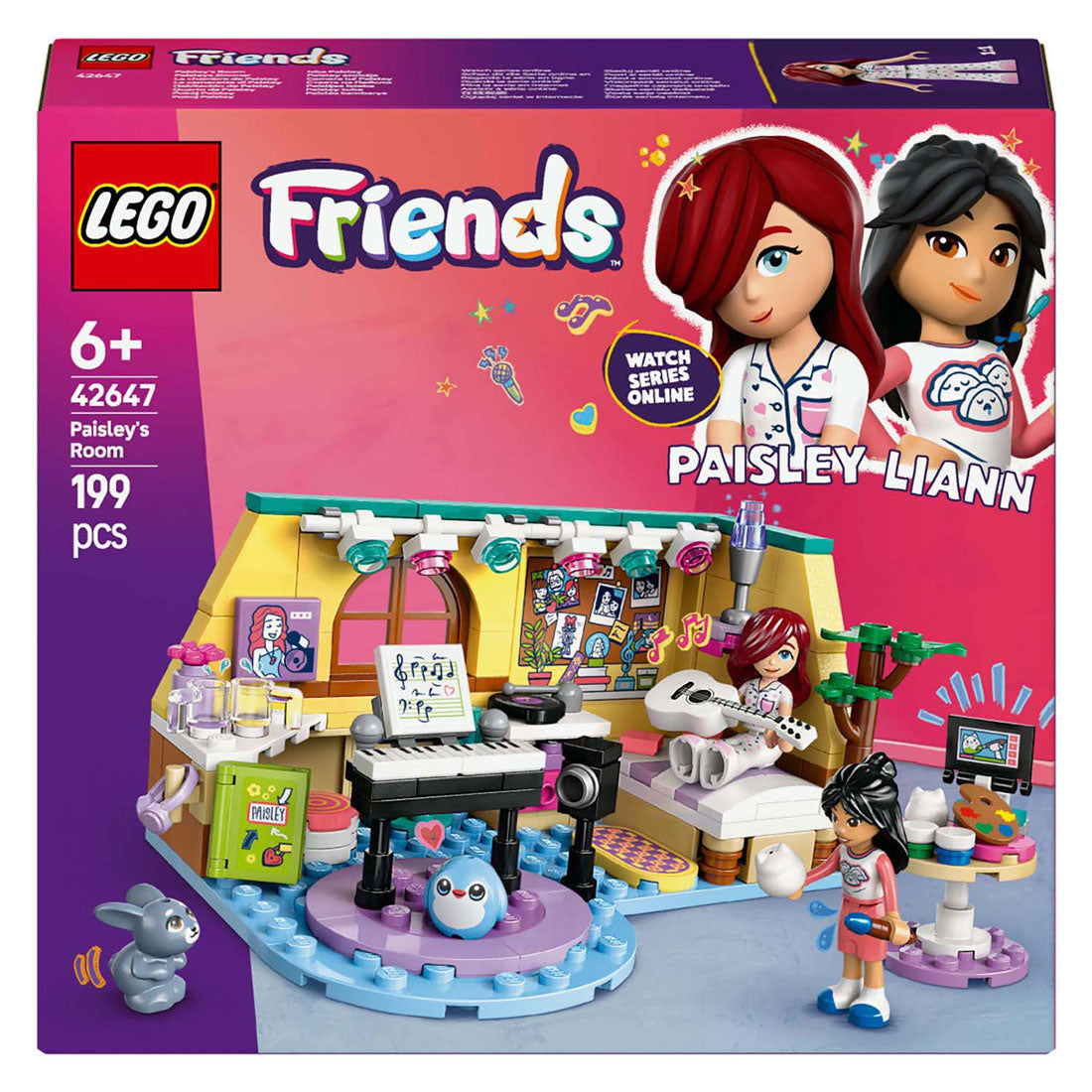 Lego friends 42647 paisley's kamer