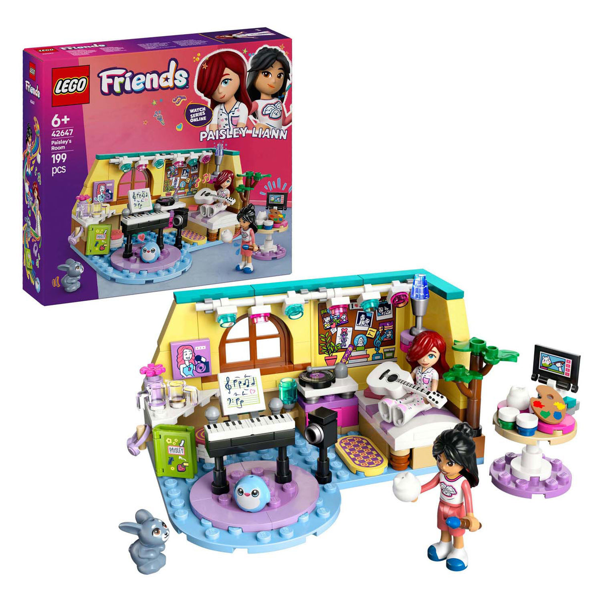 Lego friends 42647 paisley's kamer