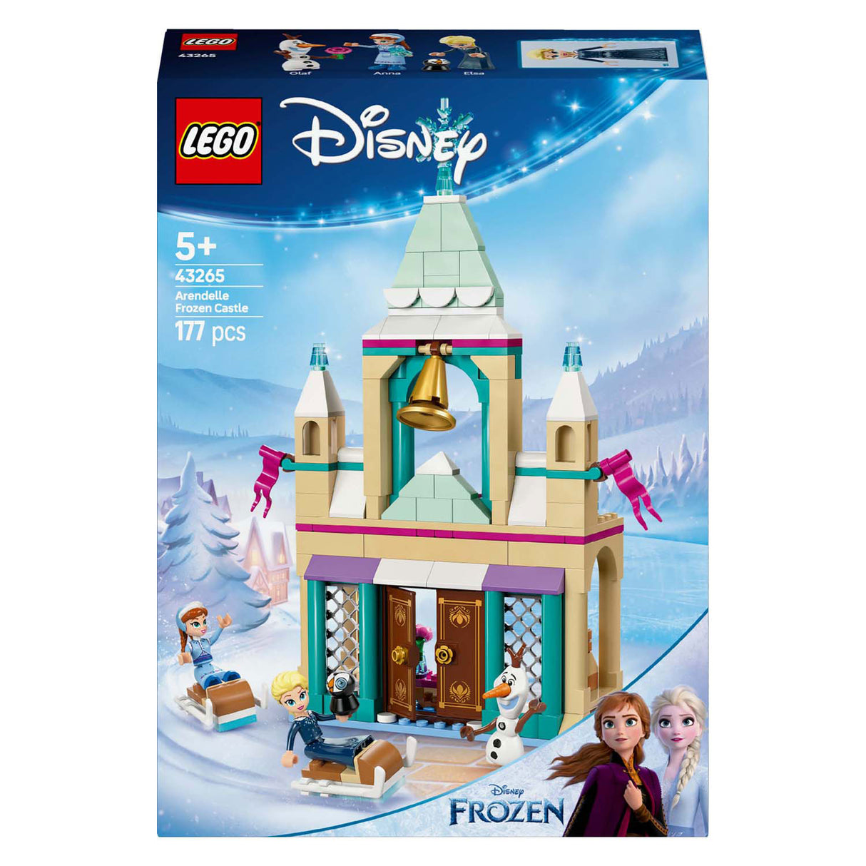 Lego disney prinses 43265 frozen kasteel van arendelle