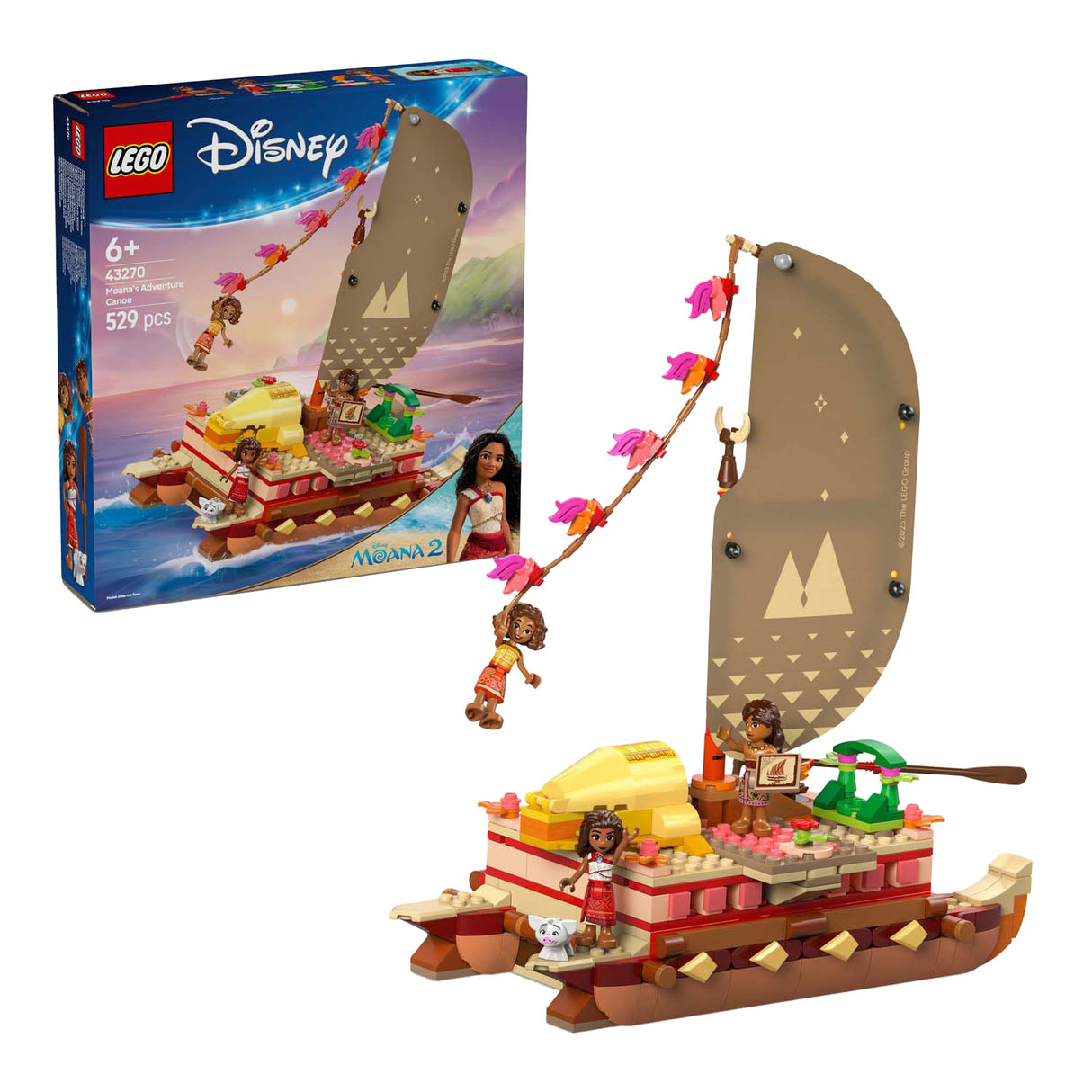 Lego disney prinses 43270 vaiana's avonturenkano