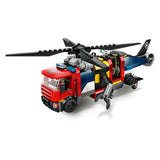 Lego city 60462 helikopter, brandweerauto en onderzeeer remix