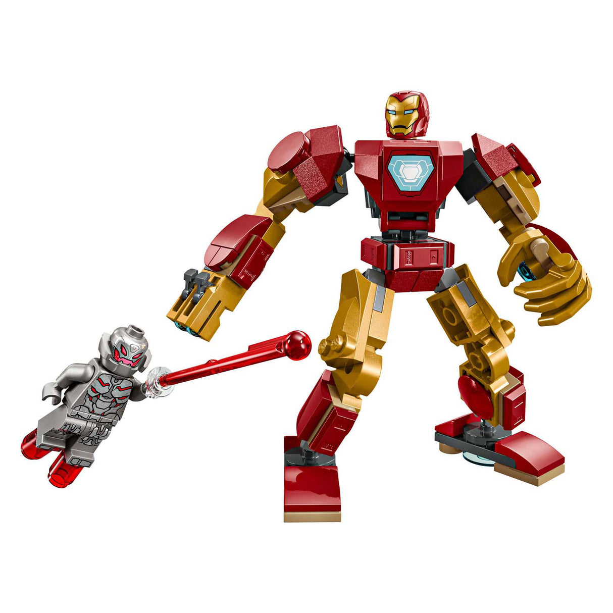 Lego super heroes 76307 iron man mecha vs. ultron