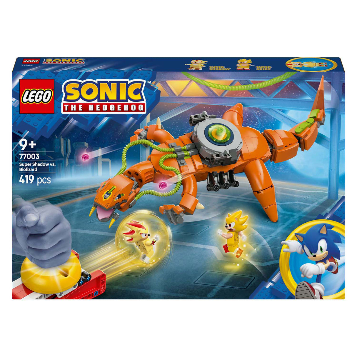 Lego sonic the hedgehog super shadow vs. biolizard set - 77003