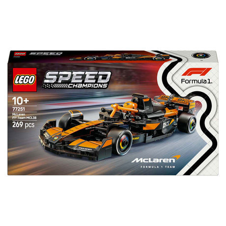 Lego speed champions mclaren f1 team mcl38 racewagen set - 77251