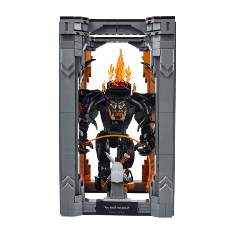 Lego icons - boekensteun: the lord of the rings – balrog constructiespeelgoed (10367)