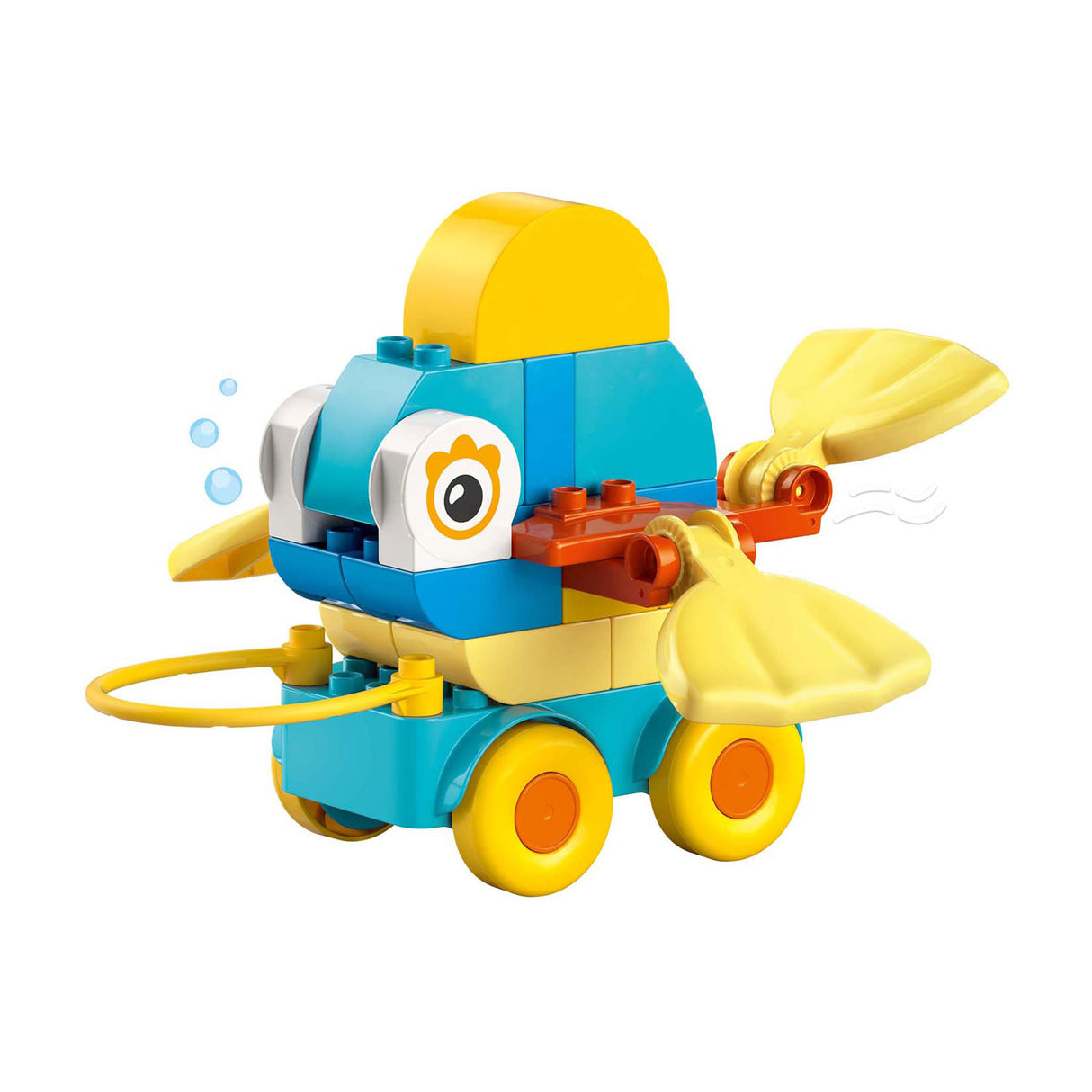 Lego duplo 3-in-1 dieren op wielen peuterspeelgoed - 10448