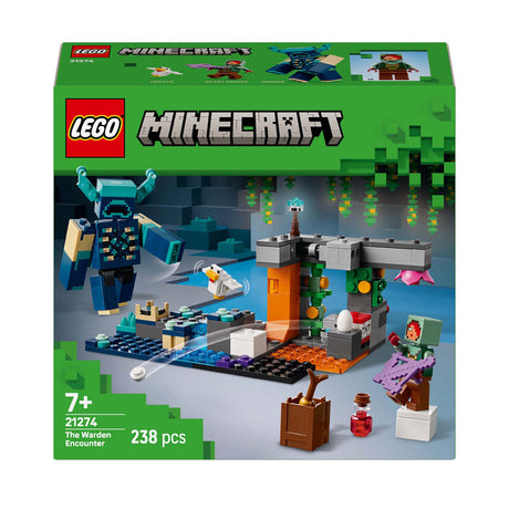 Lego ® minecraft® de ontmoeting met de opzichter - 21274