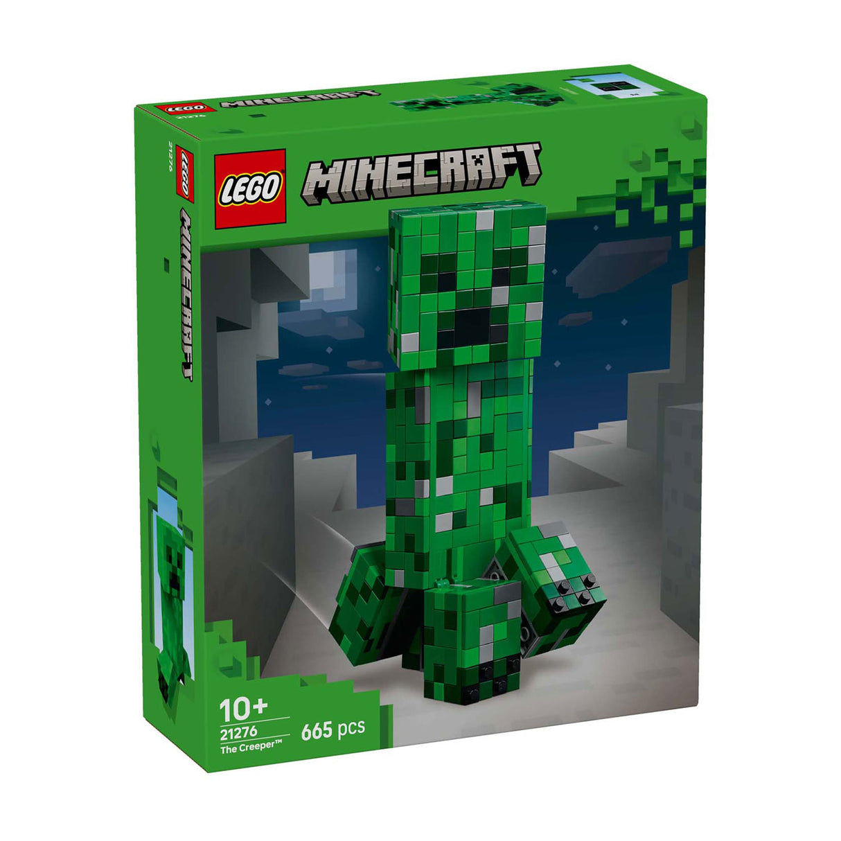 Lego minecraft de creeper actiefiguur bouwpakket - 21276