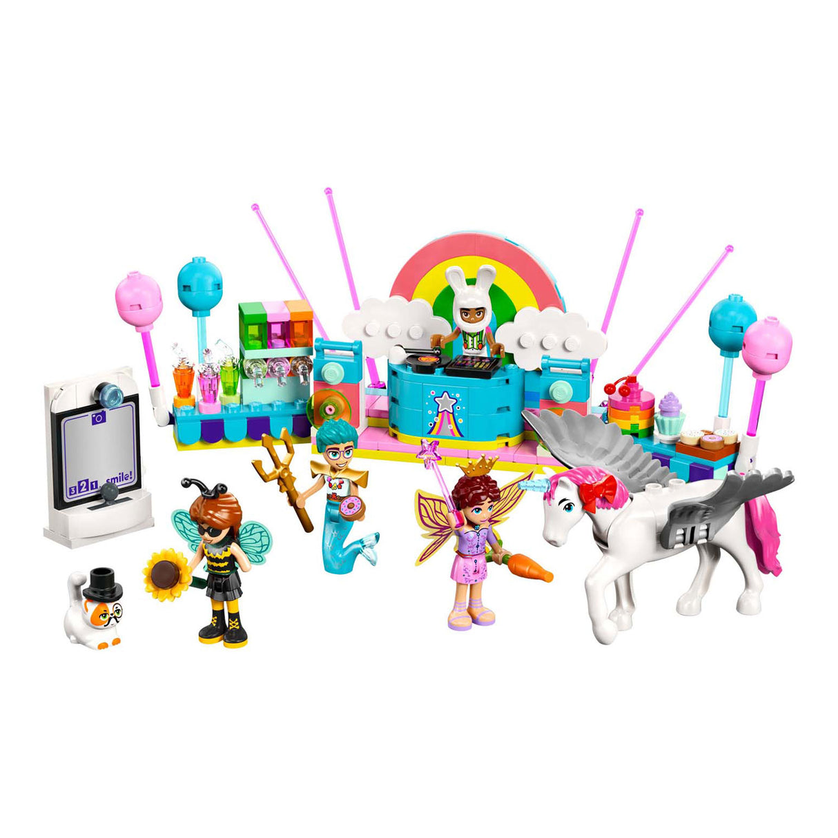 Lego ® friends verkleedfeestje met eenhoorn en fee - 42661