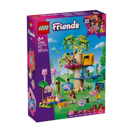 Lego ® friends kattenverjaardagsfeestje en boomhut set - 42666