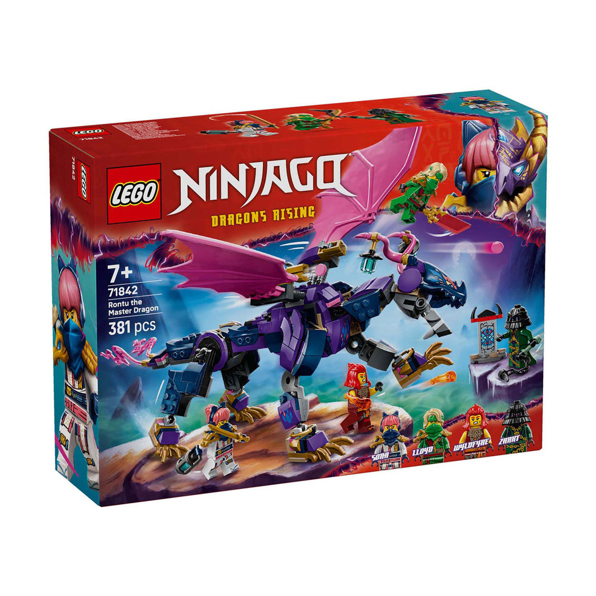 Lego ® ninjago® rontu de meesterdraak speelgoedset - 71842
