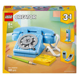 Lego ® creator 3in1 retro telefoon, vintage telefoon - 31174