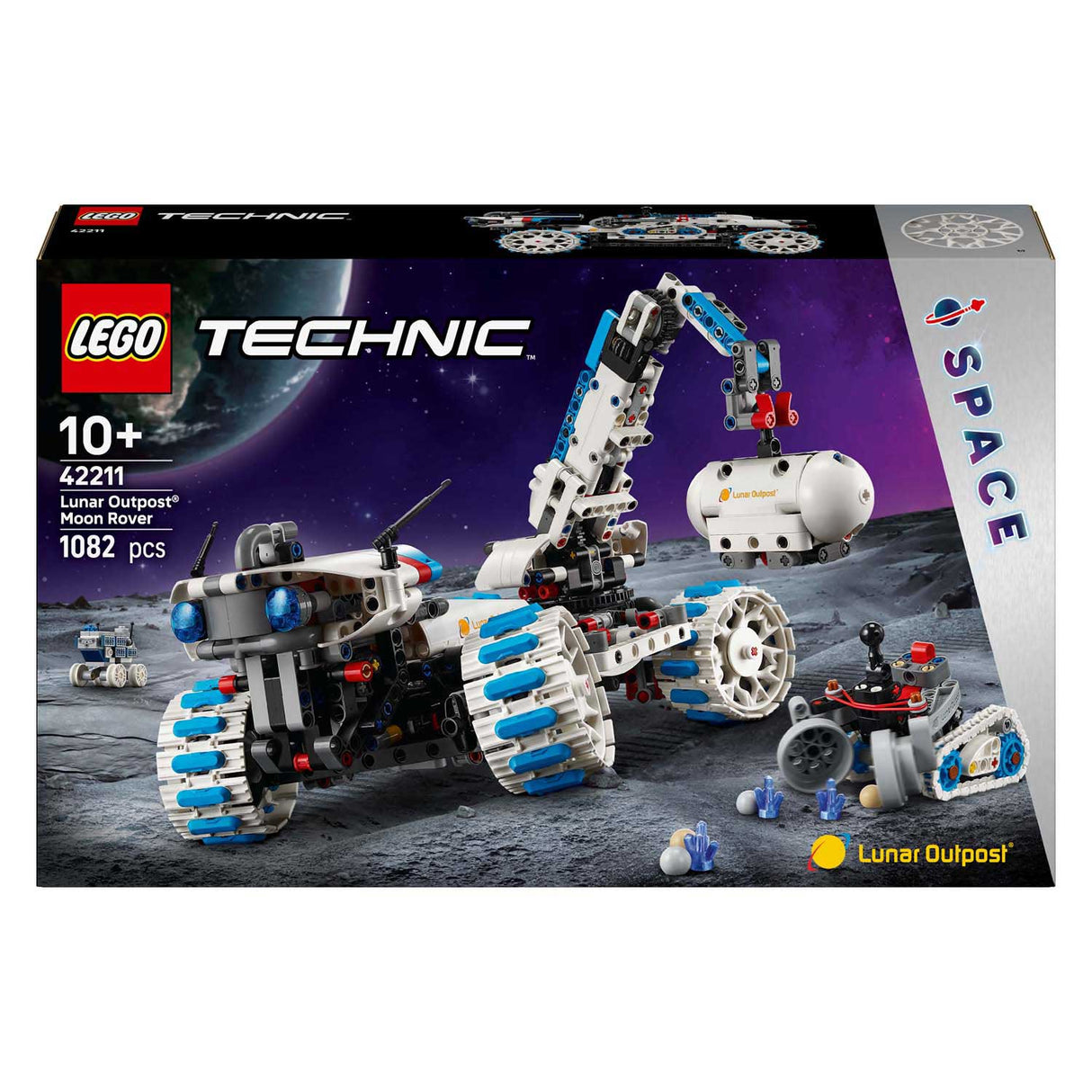 Lego ® technic lunar outpost™ maanrover ruimtevoertuig - 42211