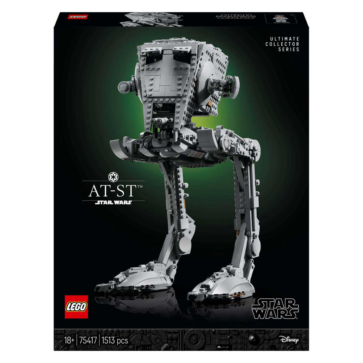 Lego star wars at-st walker bouwpakket voor volwassenen - 75417