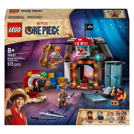 Lego ® one piece circustent van buggy de clown bouwset - 75637