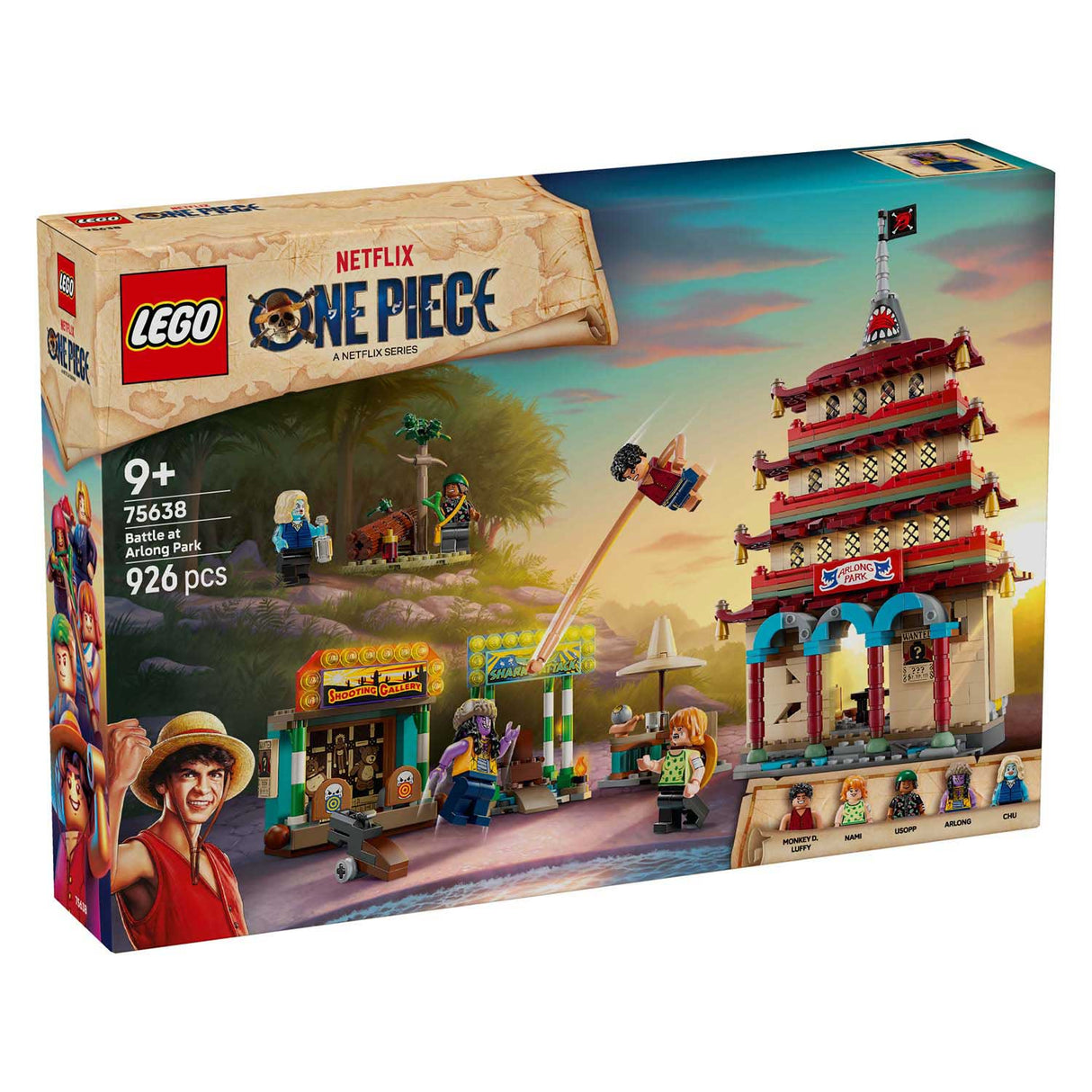 Lego ® one piece de strijd bij arlong park bouwset - 75638