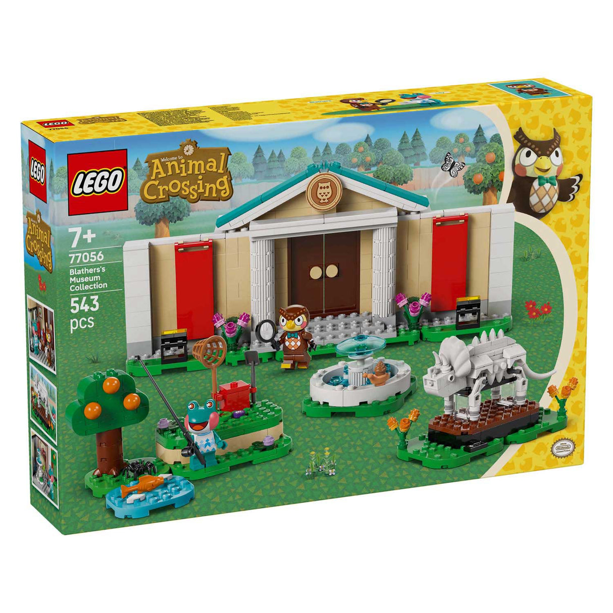 Lego ® animal crossing™ blathers' museumcollectie - 77056